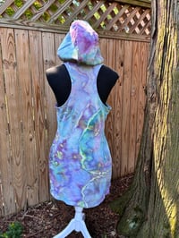 Image 2 of Medium Hooded Racerback Tunic/mini dress