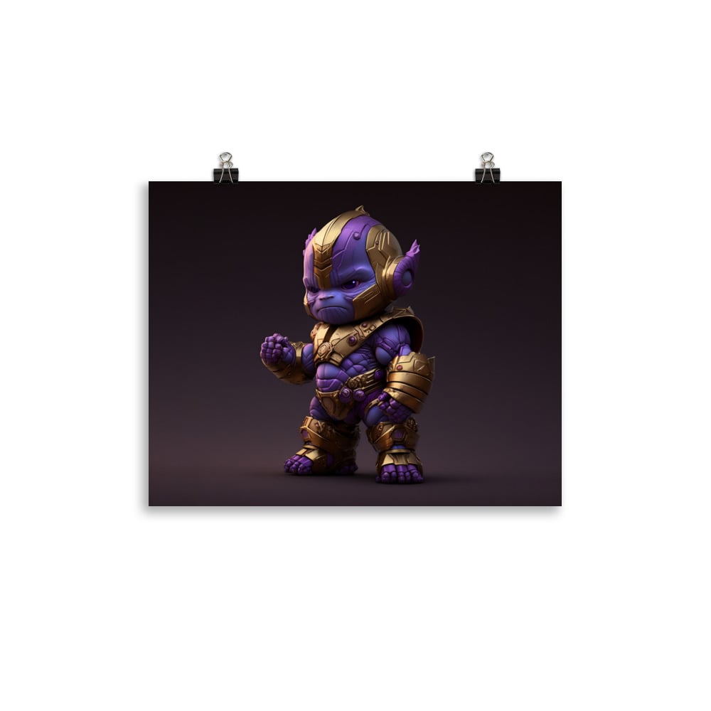 Image of Marvel Babies - Thanos | Photo paper poster