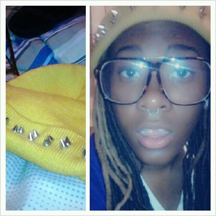 Image of Spiked out beanie
