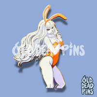 Image 2 of Bad Bunny Sulong Enamel Pin