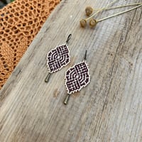Image 1 of Flare earrings - Espresso