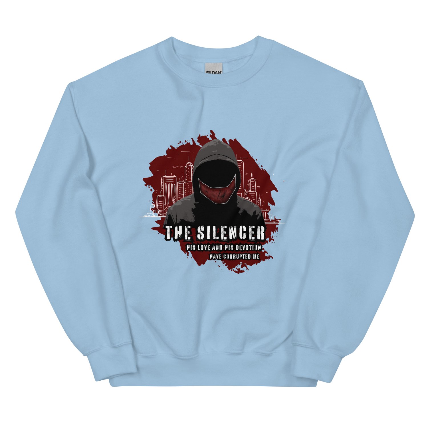 Image of The silencer officially licensed under your scars Unisex Sweatshirt