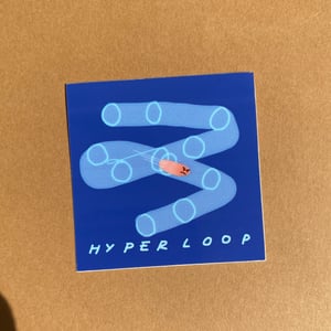 Image of Hyperloop Sticker