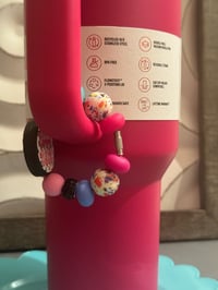 Image 2 of “Boss Babe” tumbler handle charm