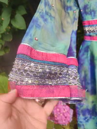 Image 11 of Mykonos Glitter wrap dress Maxi/ Kaftan Jade