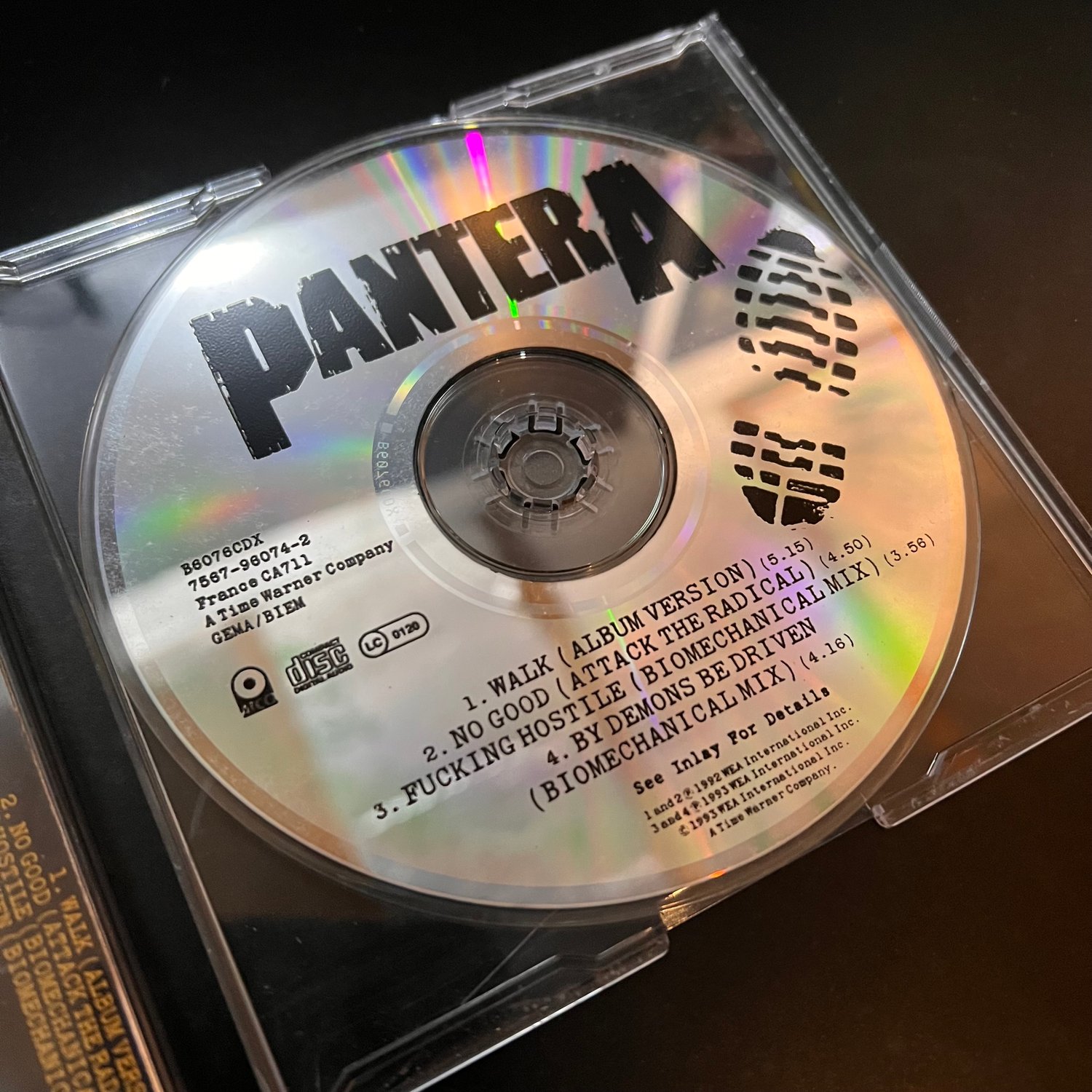 Image of Pantera - Walk Single CD 