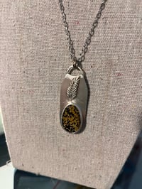 Image 3 of Hubei Turquoise and Sterling Necklace