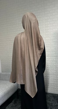 Image 3 of Light Brown Modal Hijab
