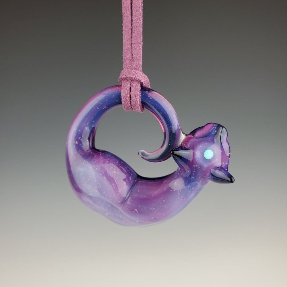 Image of Royal Stardust Opal 3rd Eye Kitty: large 