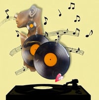 Retro Vinyl Records Earrings