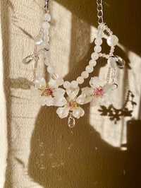 Image 3 of 🤍🌸Almond Blossoms Quartz Choker🌸🤍
