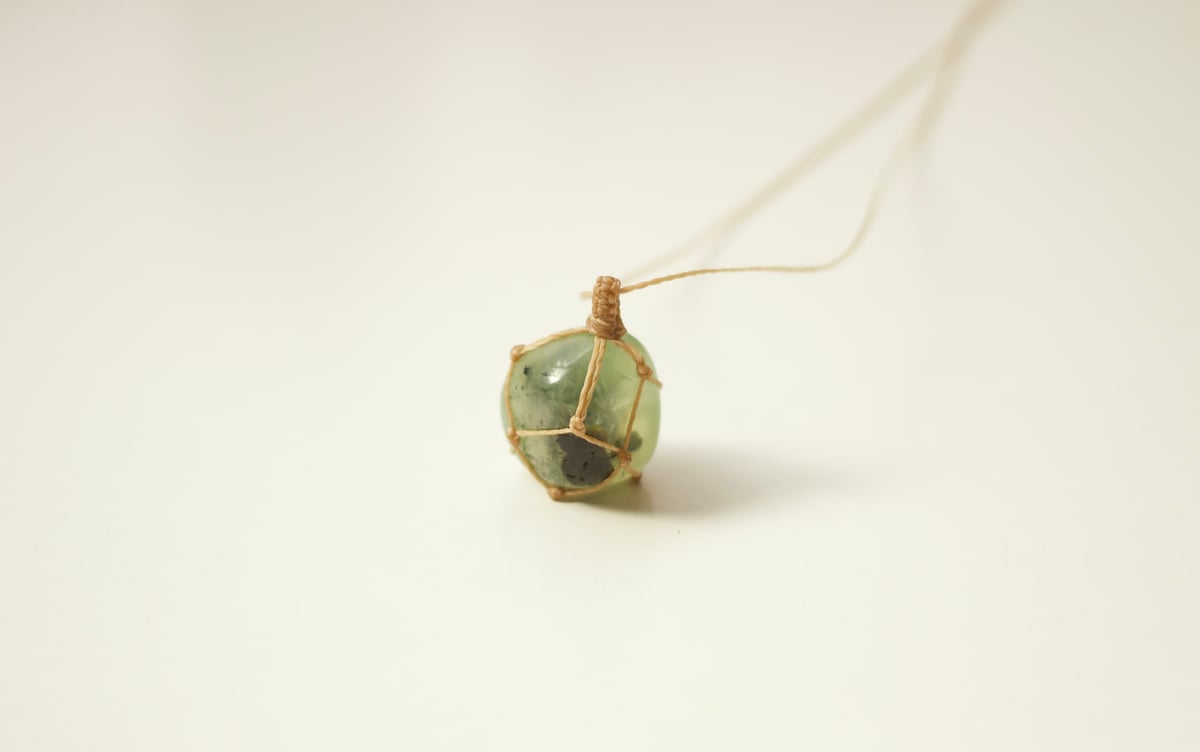 Image of Prehnita pendant