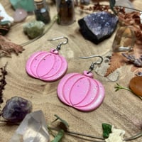 Image 2 of Pink & Silver Pumpkins