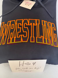 Image 6 of Wrestling embroidered sweatshirt