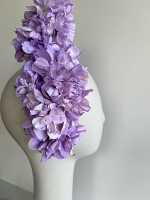 Image of Lilac flowers headpiece