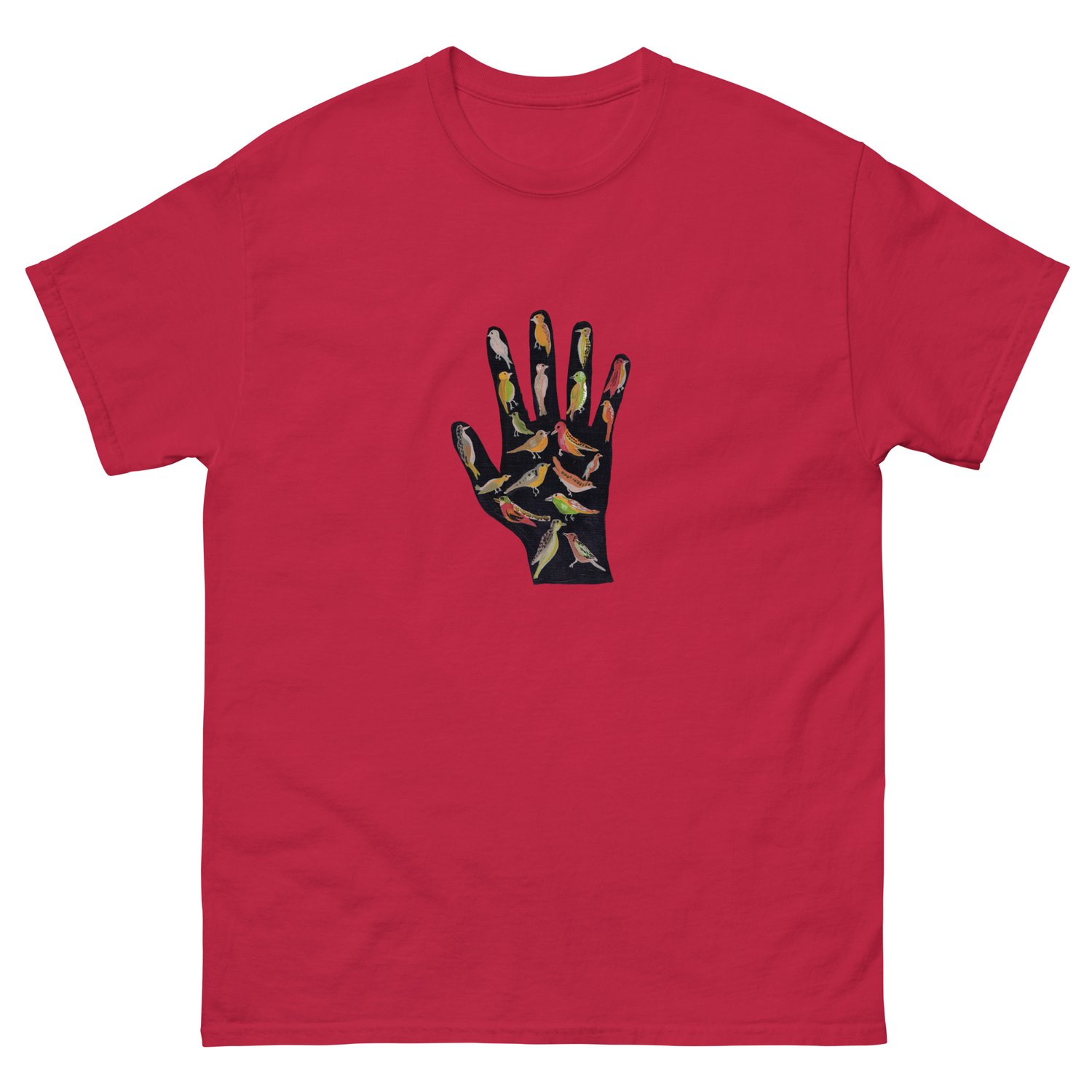 Image of HAND OF BIRDS T-SHIRT
