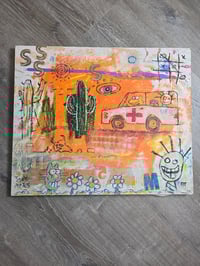 Image 2 of UFO Ambulance (origin) painting