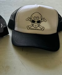 Image 2 of Alien Pirate Trucker Hat 