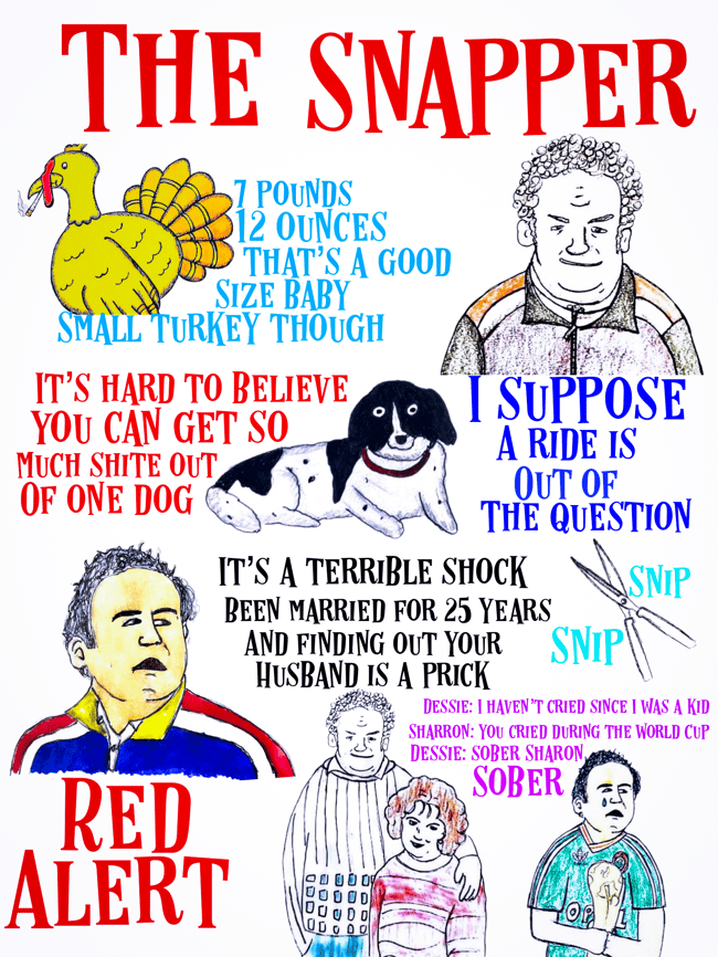 The Snapper A3 Poster | Dublin Card Company