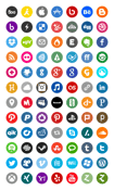 Image of Basic Social Media Icons