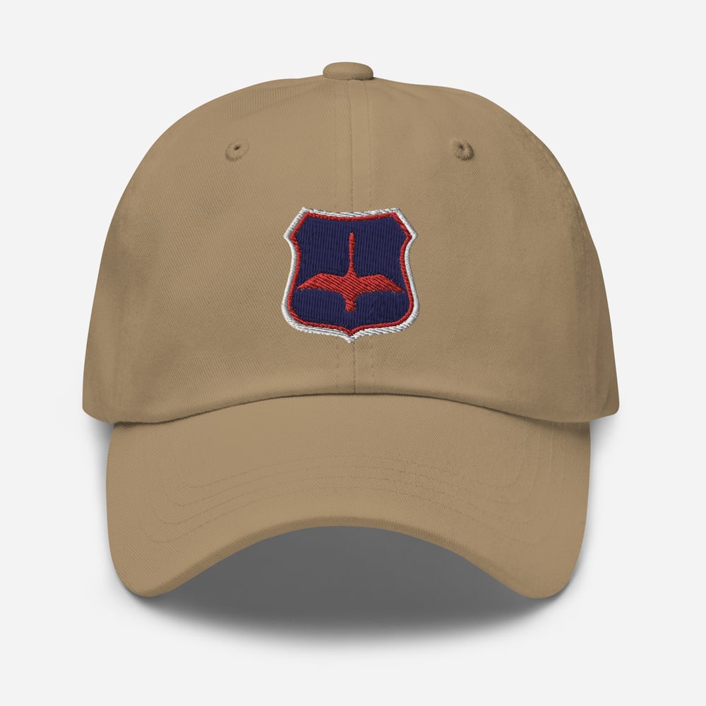 Red Bird Crest Dad hat