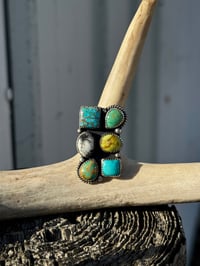 Image 3 of Mixed Turquoise Ring