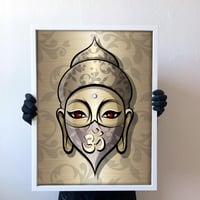 18x24 BUDDHA PRINT (GOLD)