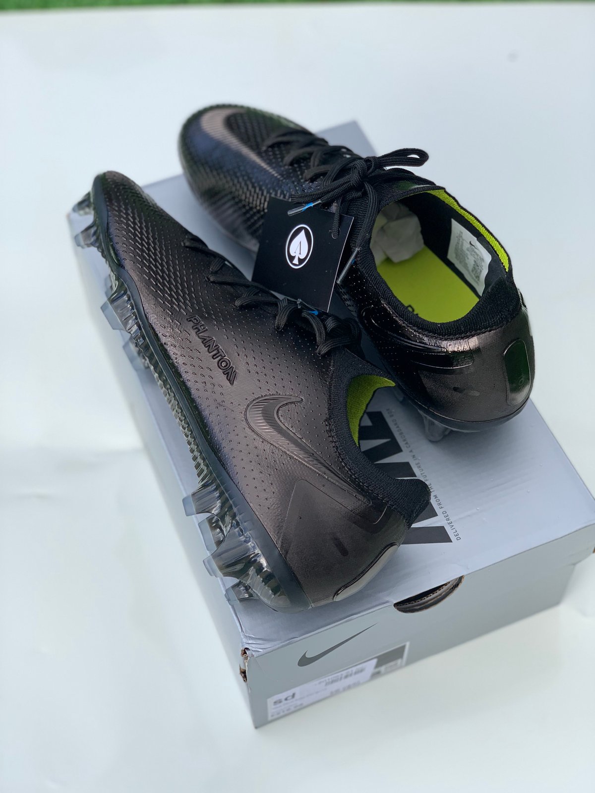 Custom Nike Phantom GT Elite FG (Academy Acceptable) | Ace Blackouts