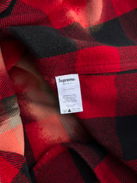 Image 4 of '13 Supreme Bleached Flannel Shirt - S