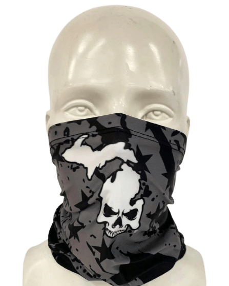 Image of Michigan Skull® Neck Gaiter
