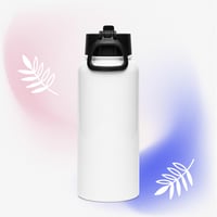 Image 5 of BLOOM TANGO | Stainless steel water bottle with a straw lid