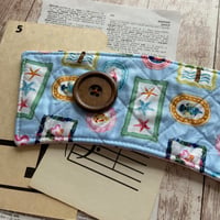 Image 4 of “Beach Vibes” Quilted Hot/Cold Cup Cozy