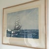 Antique ship print