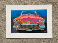 Image 1 of Cadillac Eldorado Neon (Signed Print)