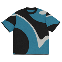 Image 3 of Classic Tee #1 Teal/Light Gray/Black
