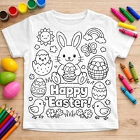 Easter Color Me T-Shirt