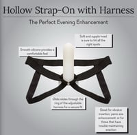 Hollow Strap On With Harness