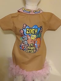 Image 4 of SPONGEBOB CUSTOM 3 PIECE DRESS SET 