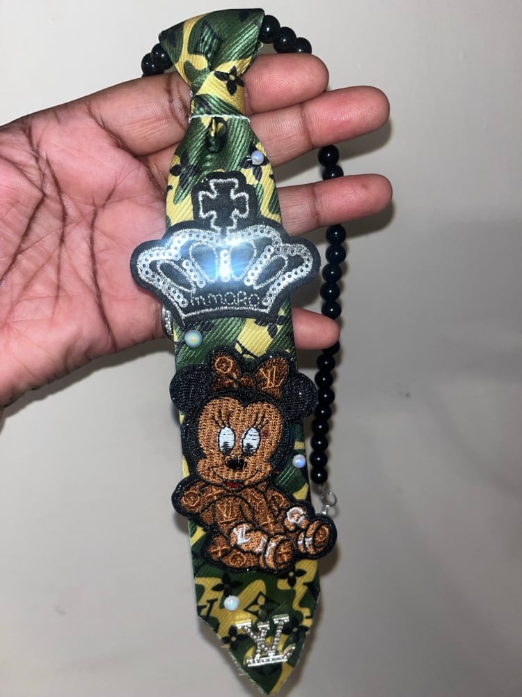 Image of  Child camouflage LV Tie set 