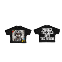 Hidden potential Protect the child save the future graphic t-shirt 