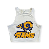  Rams Crop Tank Top 