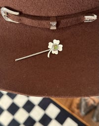 Image 2 of 4 Leaf Clover Hat Pin