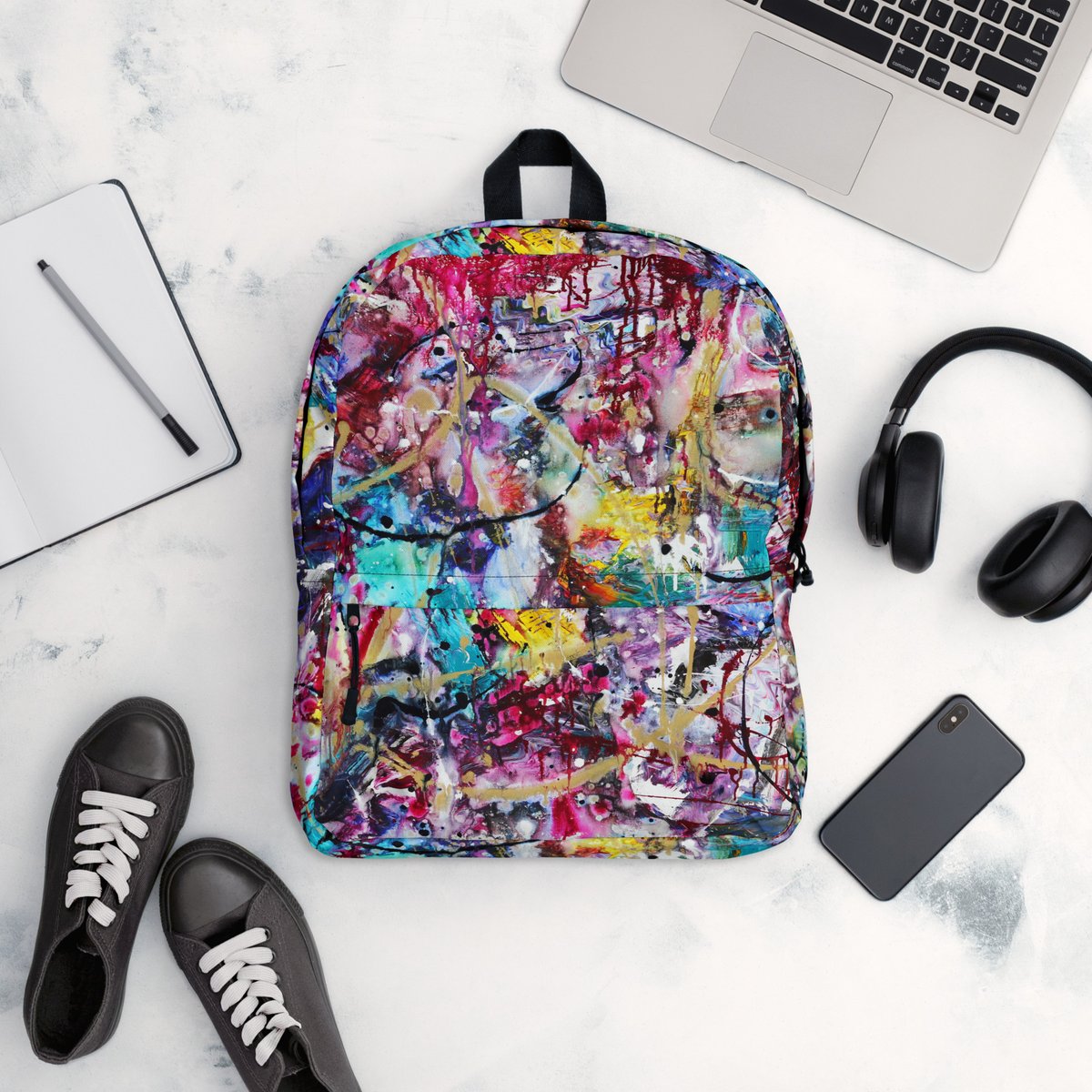 Image of "Cosmic Jazz" Backpack