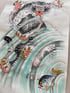 Hand painted washi print #06 Image 2