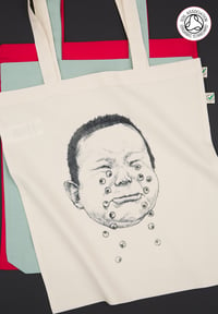 Image 1 of Cry Hard Tote Shopping Bag (Organic)