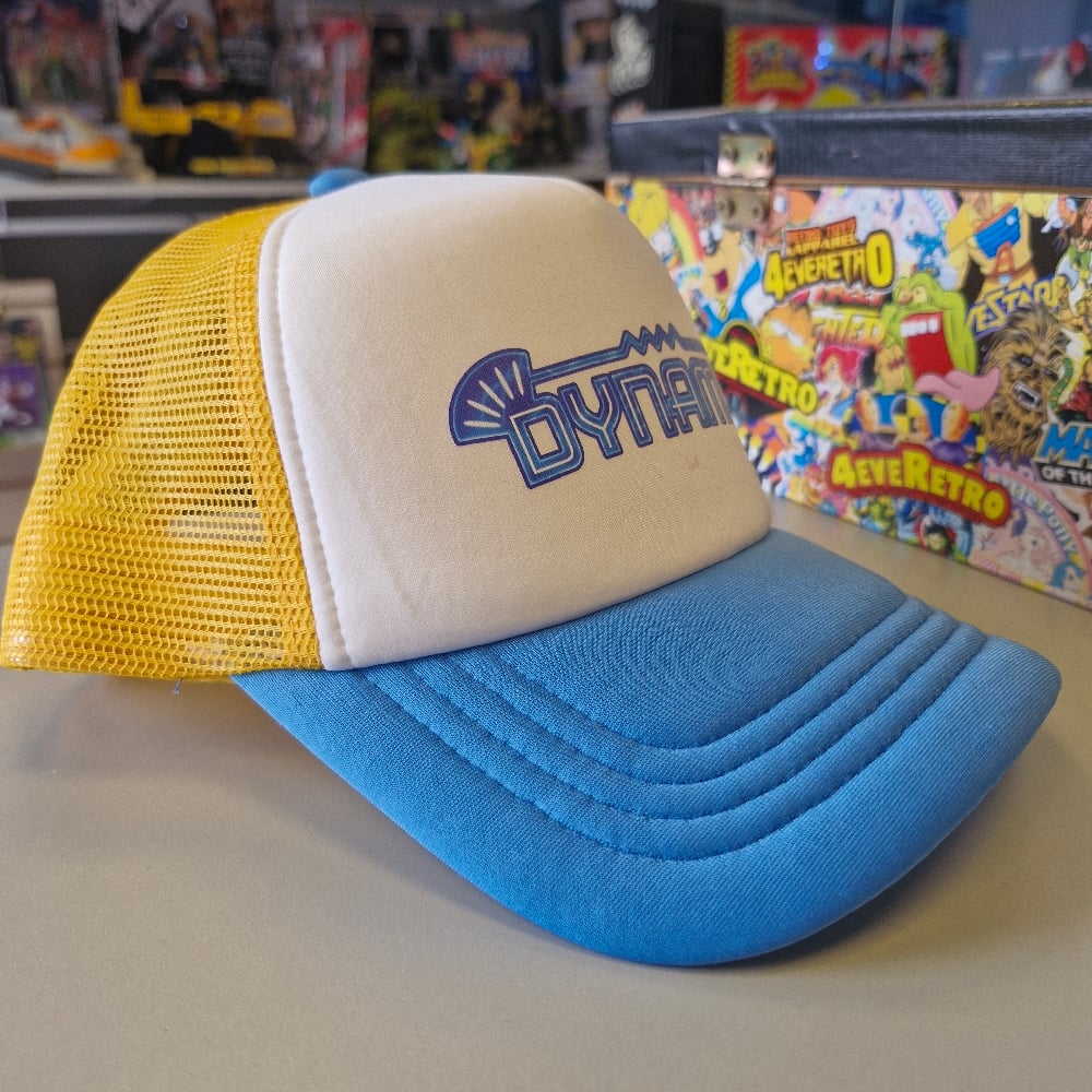 Image of Dynamo The Running Man Trucker Snapback Hat