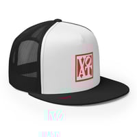 Image 2 of VOAT BLOCK TRUCKER WHITE/BLACK