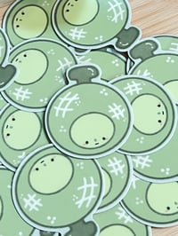 Image 2 of cantaloupe smiski sticker!