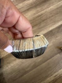 Image 2 of Silver cuff bracelet 