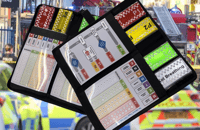 Image 1 of MAJOR INCIDENT NHS TEN SECOND TRIAGE (TST) Kit - Casualty labelling following triage